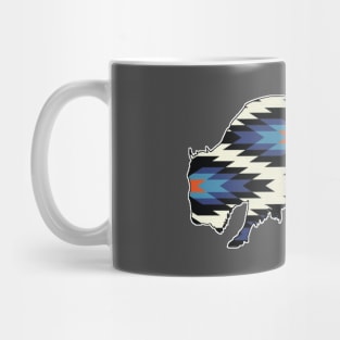 Bison Pattern - 6 Mug